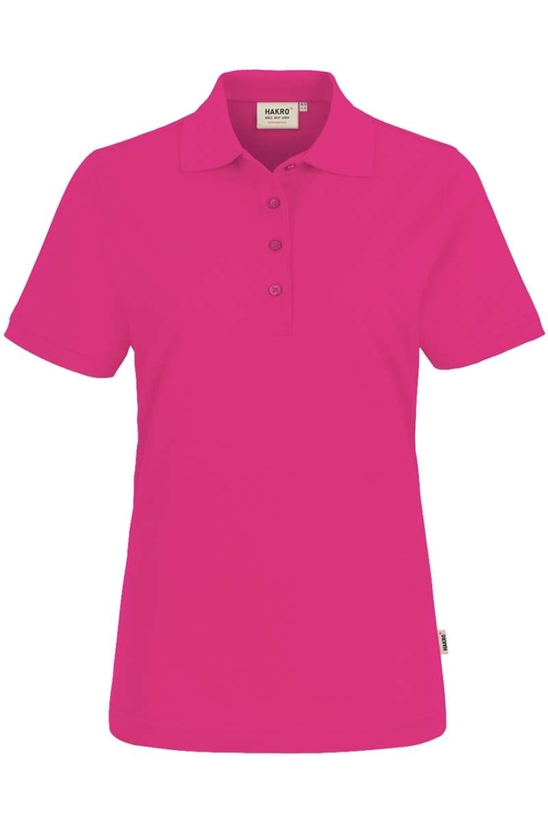 HAKRO 216 Regular Fit Damen Poloshirt magenta, Einfarbig