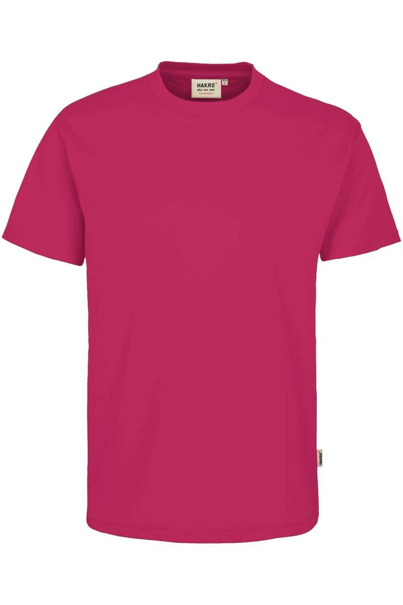 HAKRO 281 Comfort Fit T-Shirt Rundhals magenta, Einfarbig
