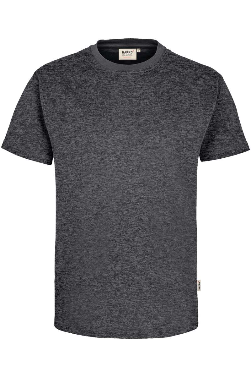 HAKRO 281 Comfort Fit T-Shirt Rundhals anthrazit, Einfarbig