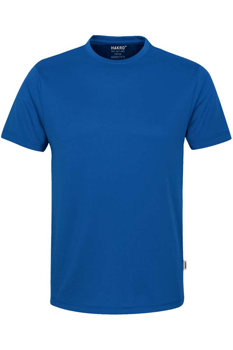 HAKRO 287 Regular Fit T-Shirt Rundhals royalblau, Einfarbig