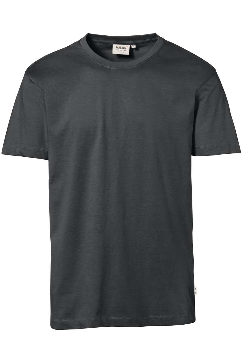 HAKRO 292 Comfort Fit T-Shirt Rundhals anthrazit, Einfarbig
