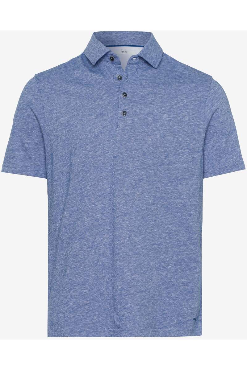 Brax Modern Fit Poloshirt Kurzarm dunkelblau