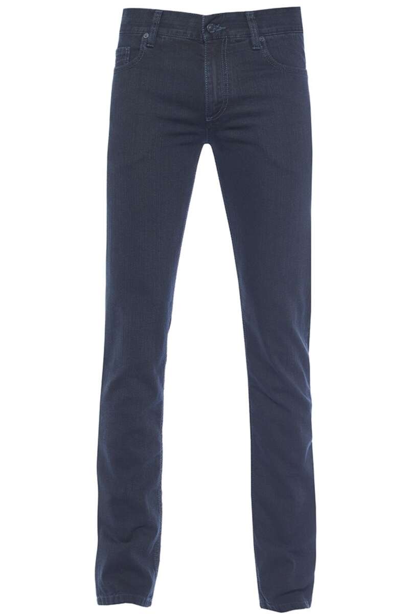Alberto T400 Regular Fit Jeans dunkelblau, Einfarbig