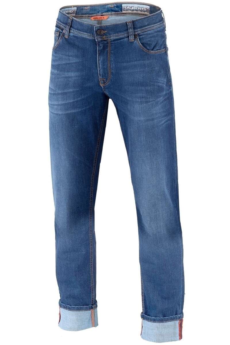 Alberto Speed Slim Fit Jeans blau, Washed
