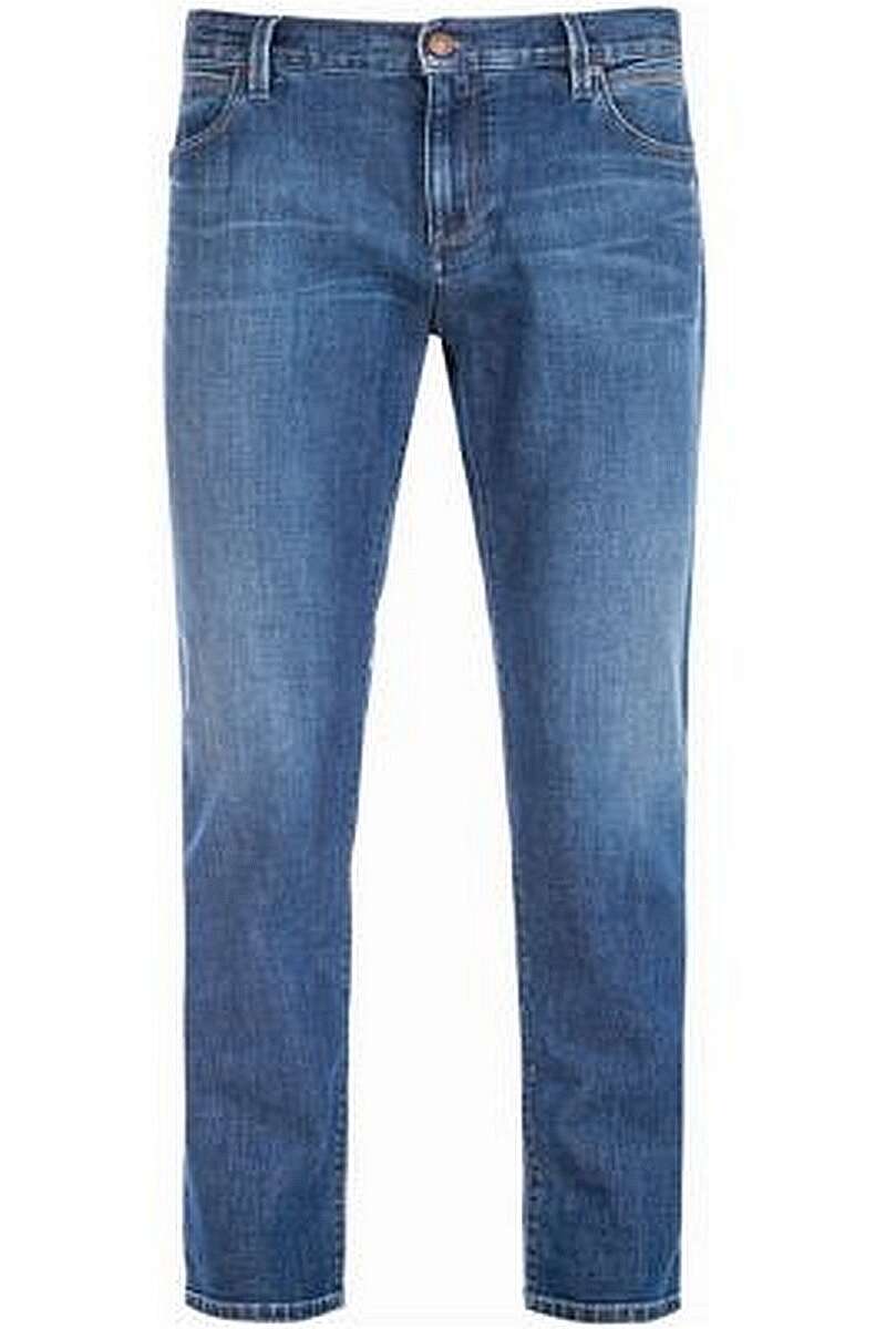 Alberto Organic Denim Slim Fit Jeans blau, Washed