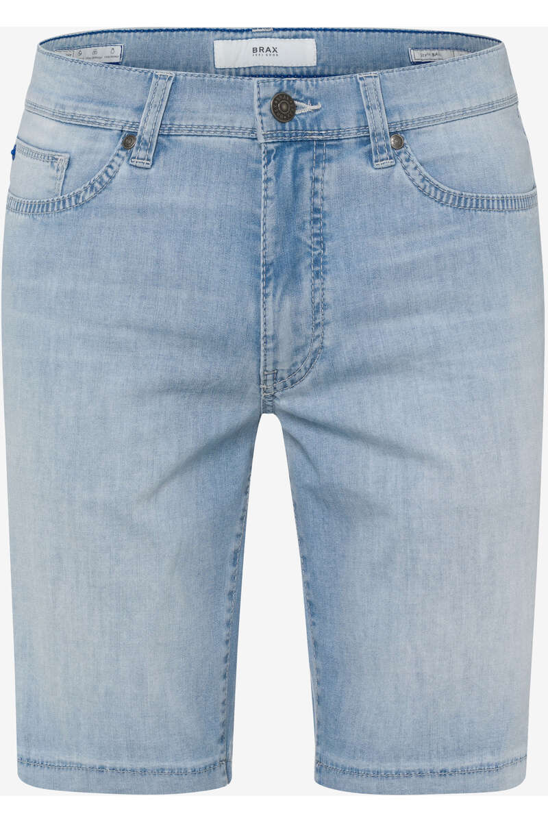 Brax Casual Regular Fit Kurze Jeans hellblau, Einfarbig